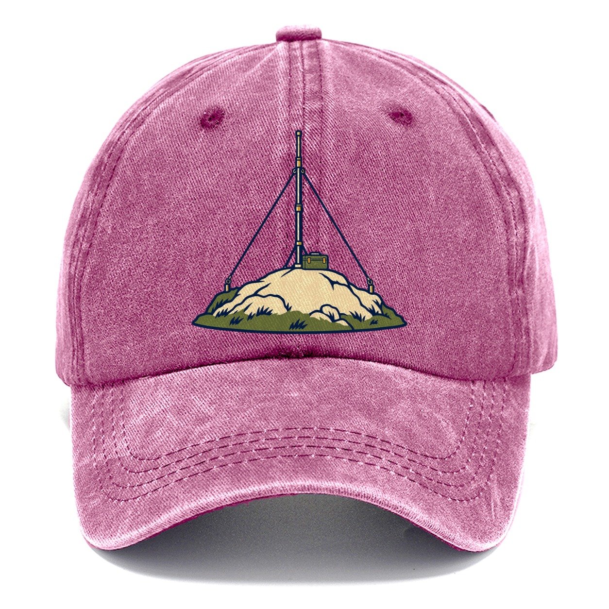 Hilltop Portable Station Amateur Radio Classic Cap – Dusty Rose