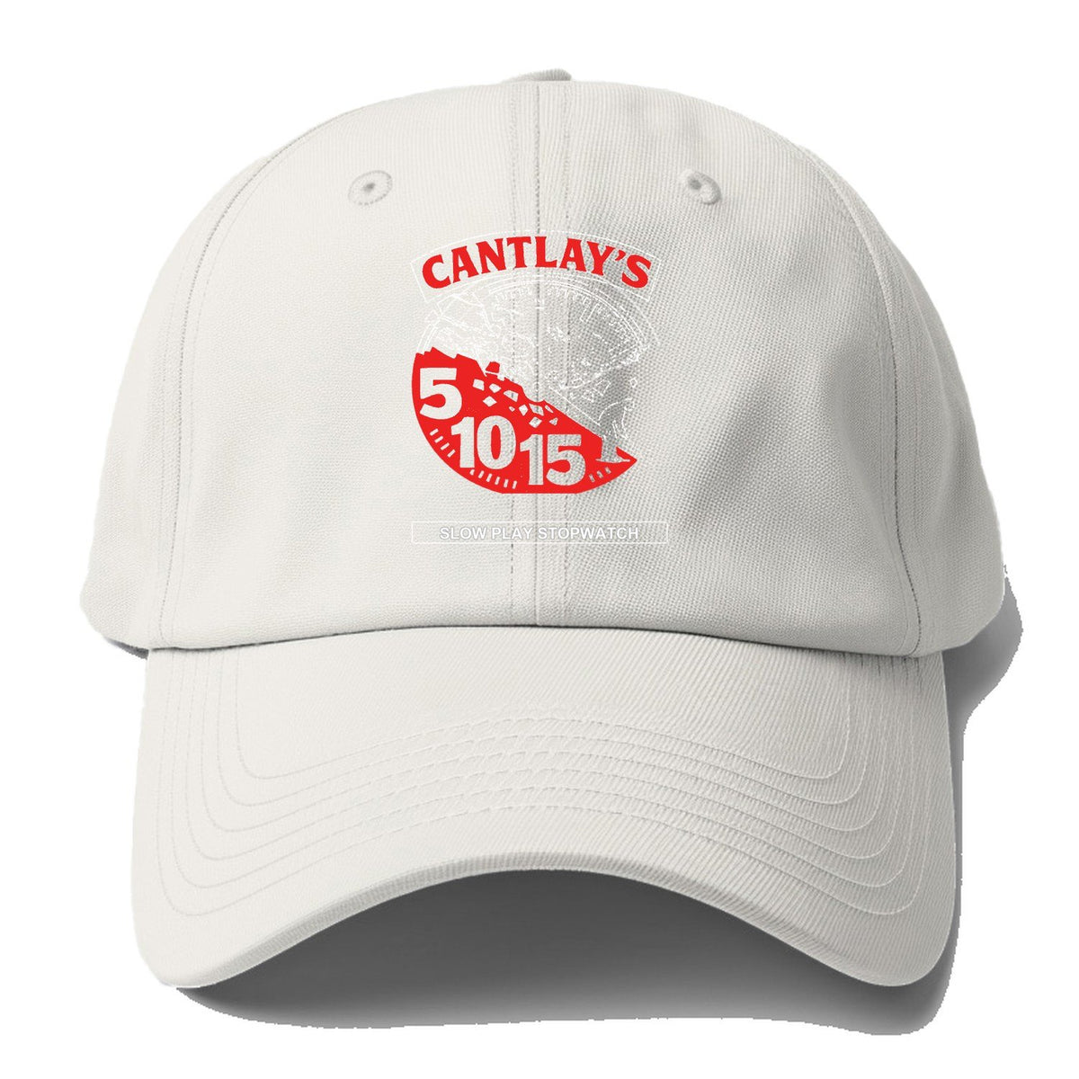 Cantlay Slow Play Golf Baseball Cap – Off White