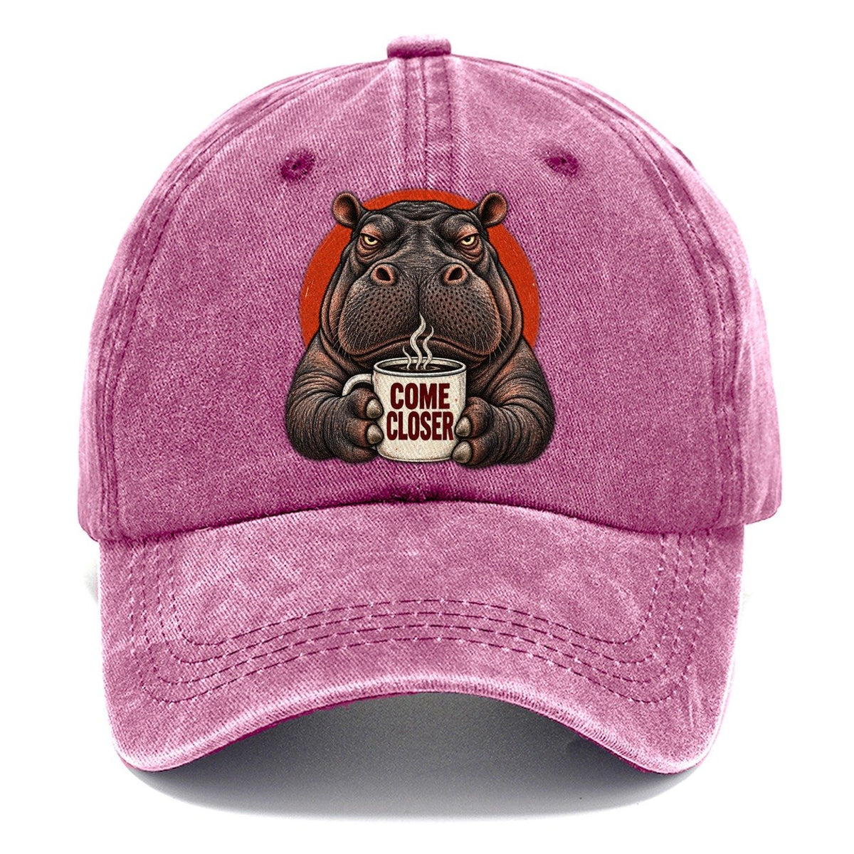 Hippopotamus Mug Truths Classic Cap – Dusty Rose