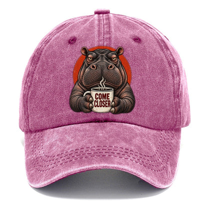 Hippopotamus Mug Truths Classic Cap – Dusty Rose