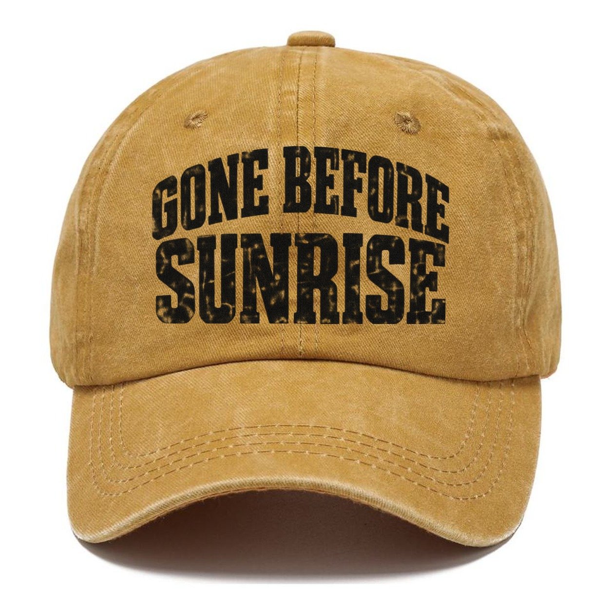Gone Before Sunrise Fishing Club Classic Cap – Golden Harvest