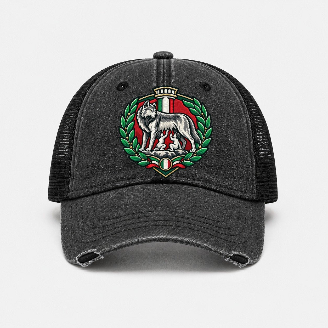 Black — front view