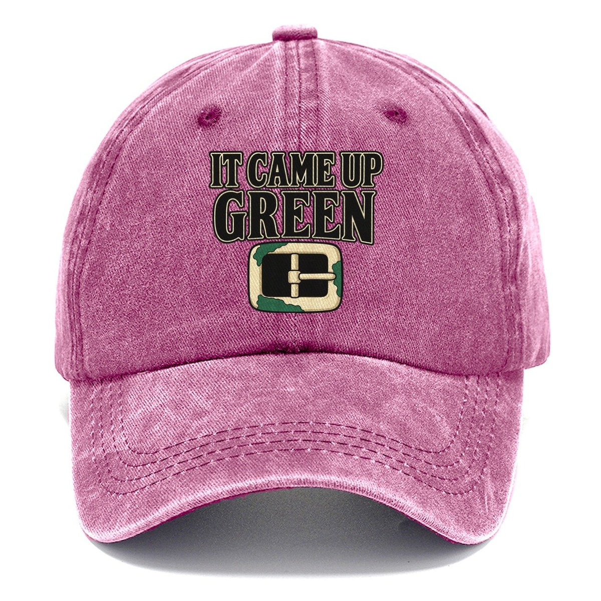 It Came Up Green Treasure Hunting Classic Cap – Dusty Rose