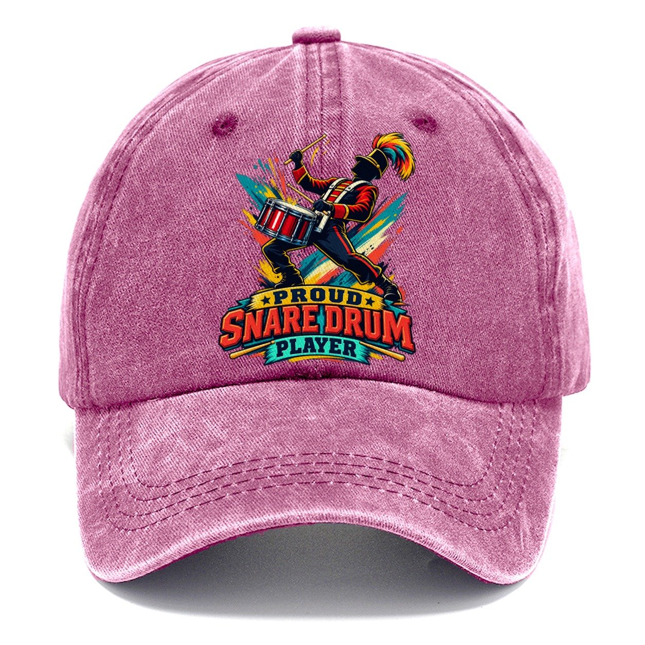 Proud Snare Drum Player Music Instruments Classic Cap – Dusty Rose