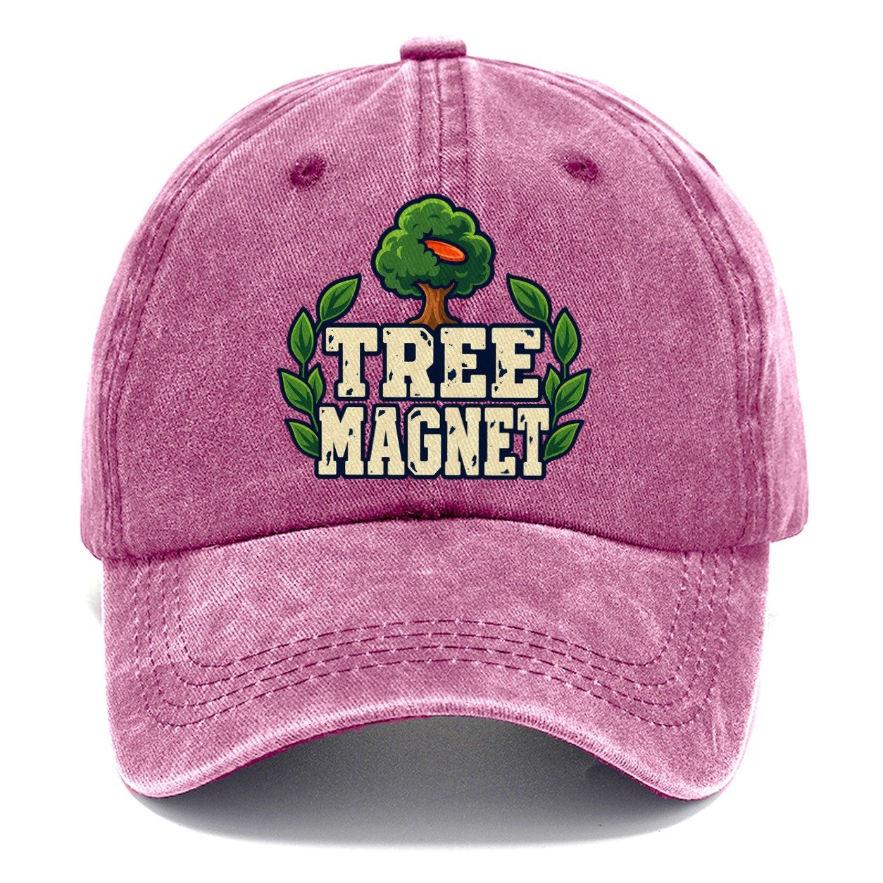 Tree Magnet Disc Golf Classic Cap – Dusty Rose