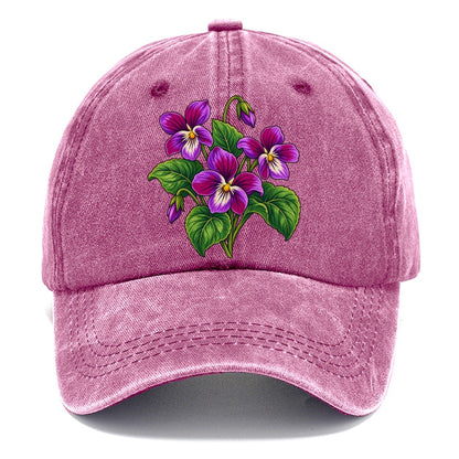 New Brunswick Purple Violet Canada Cultural Icons Classic Cap – Dusty Rose