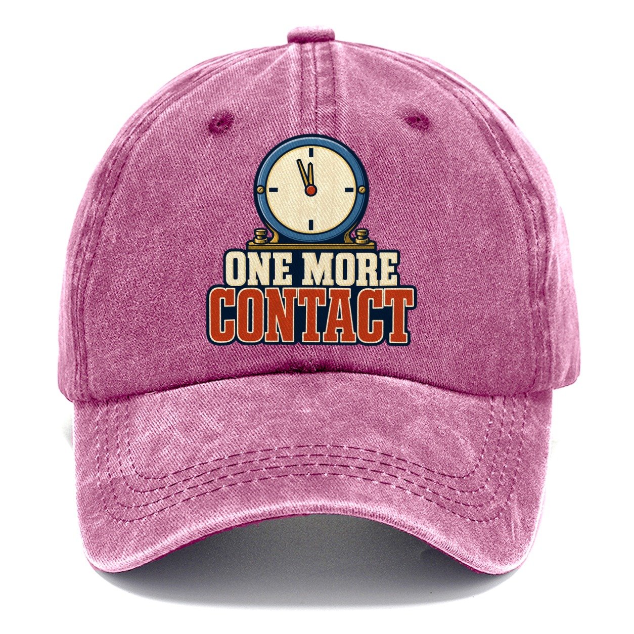 One More Contact Amateur Radio Classic Cap – Dusty Rose