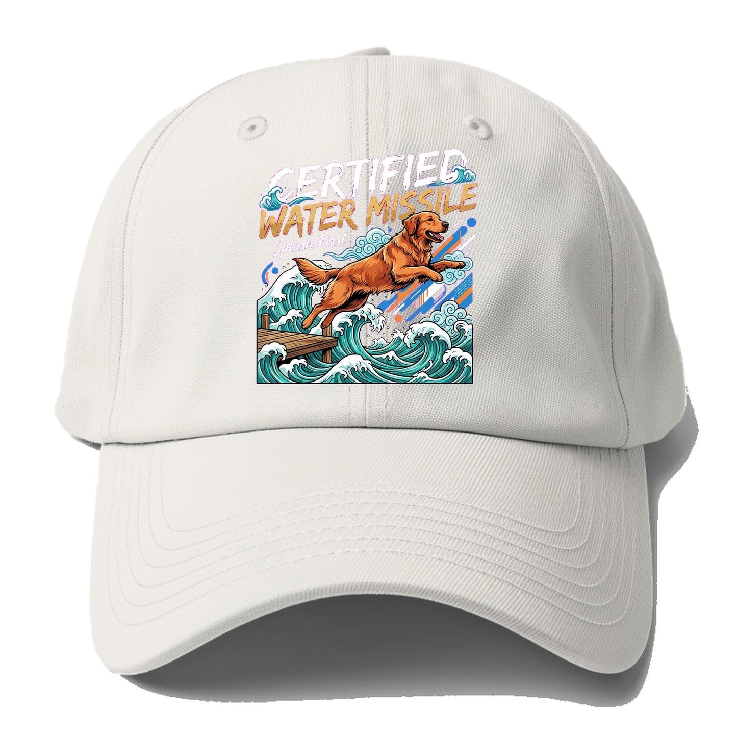 Certified Water Missile Baseball Cap – Off White