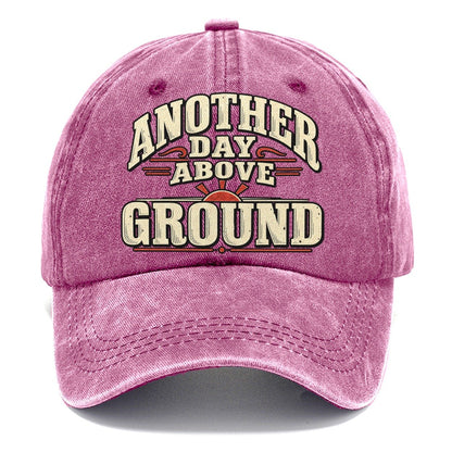 Another Day Above Ground American Wit Classic Cap – Dusty Rose