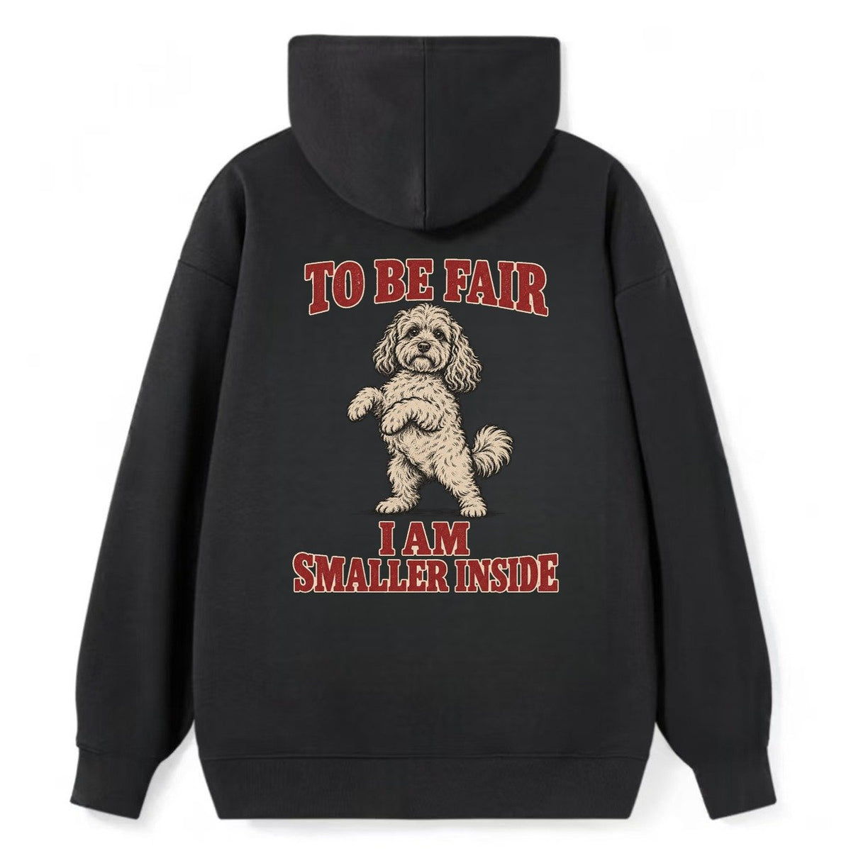 Cockapoo Dog Declarations Classic Pullover Hoodie – Black