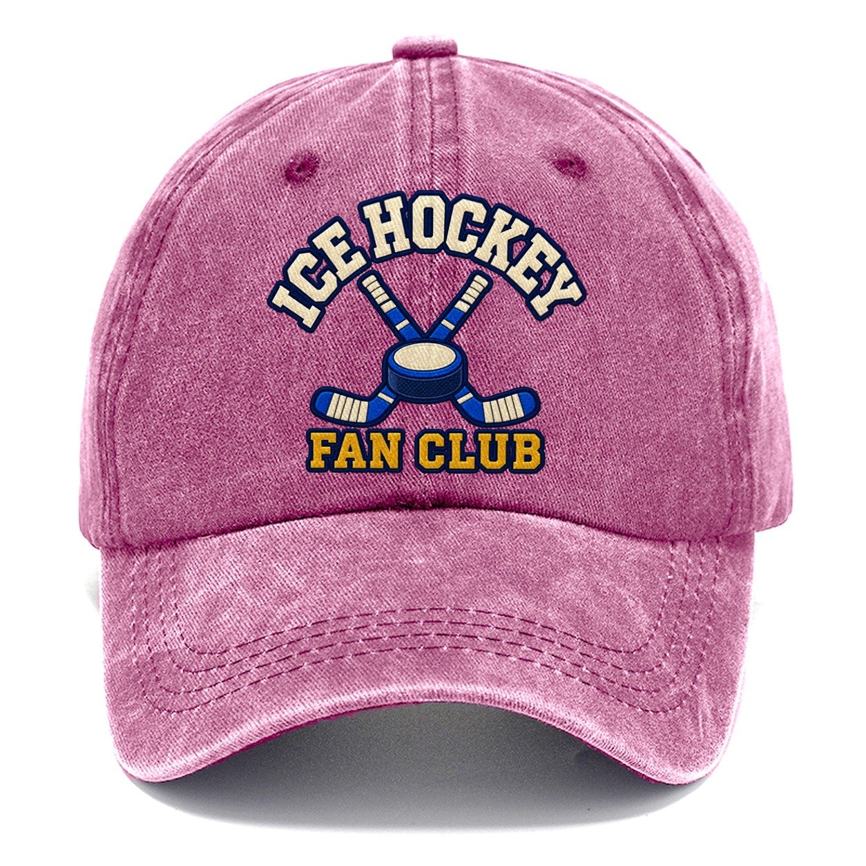 Ice Hockey Fan Club Classic Cap – Dusty Rose