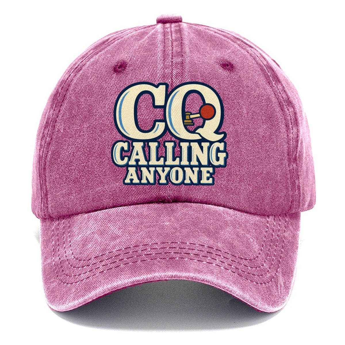 Cq Calling Anyone Amateur Radio Classic Cap – Dusty Rose