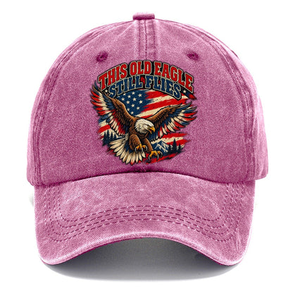 This Old Eagle Still Flies Old Man Strong Classic Cap – Dusty Rose