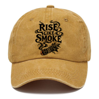 Rise Like Smoke Slogan Witch Magic Classic Cap – Golden Harvest