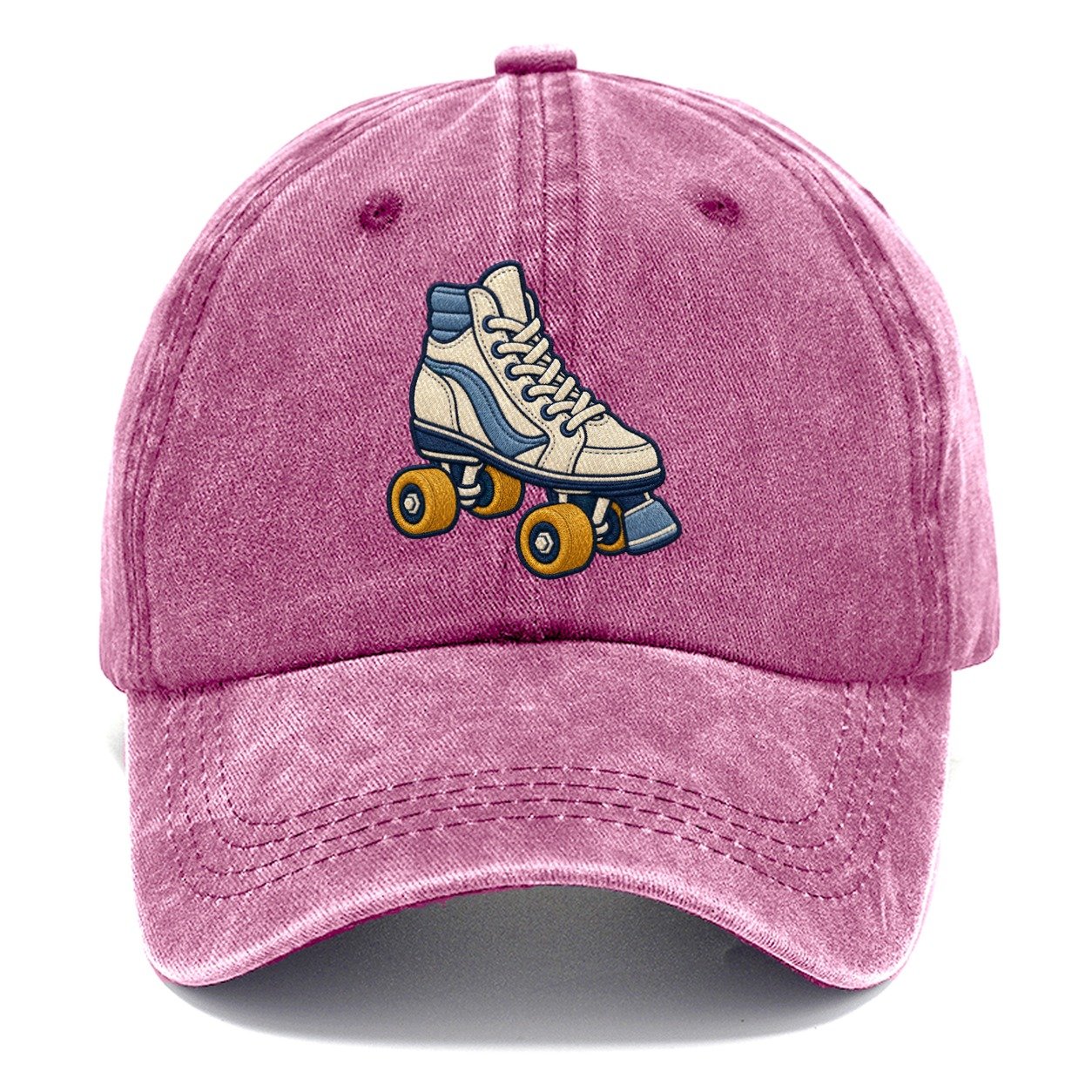 Roller Skate Tiny Solo Marks Classic Cap – Dusty Rose