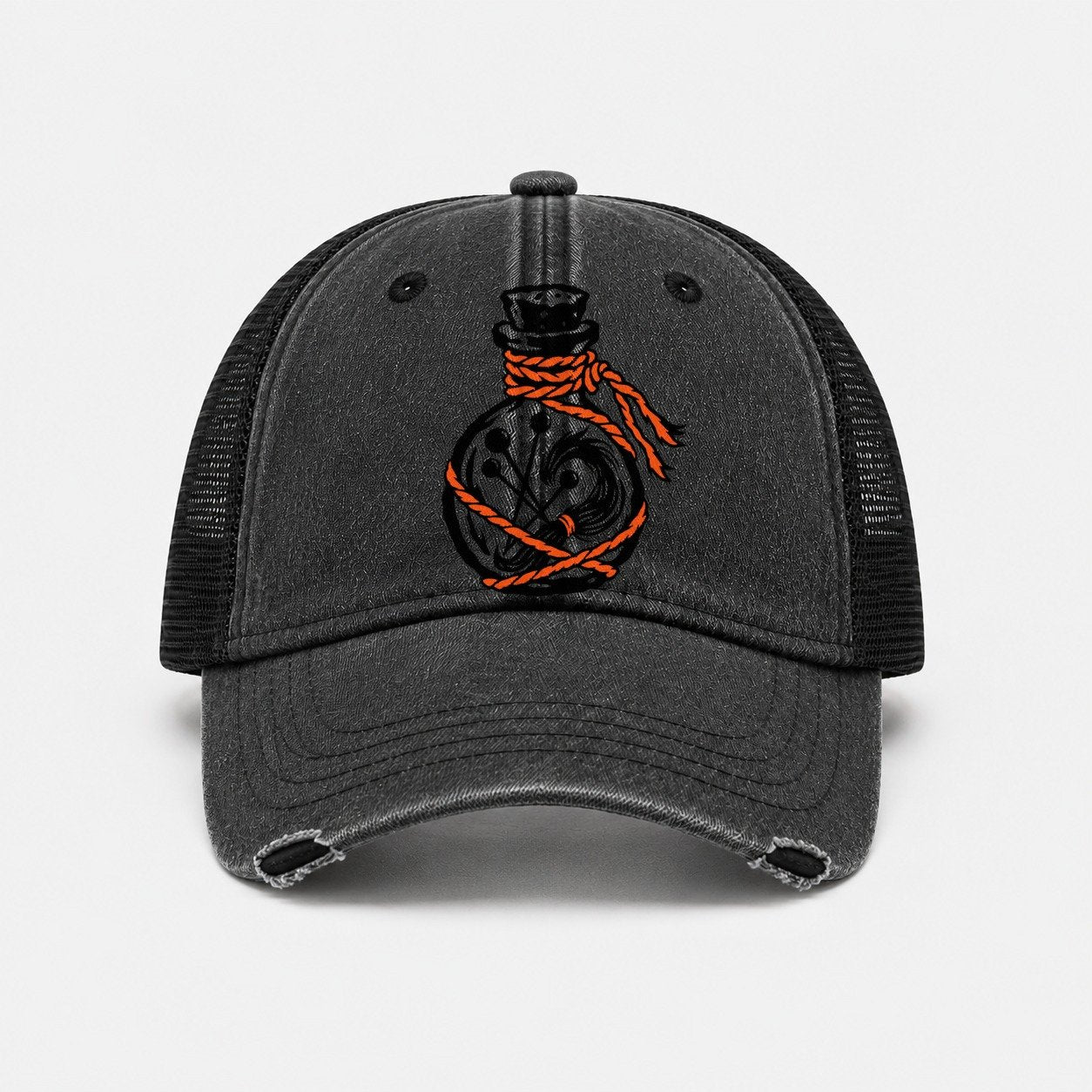 Black — front view