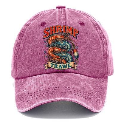 Shrimp Trawl Stack Fishing Club Classic Cap – Dusty Rose