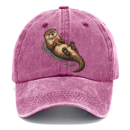 Otter Floating Leaf Gentle Wild Classic Cap – Dusty Rose