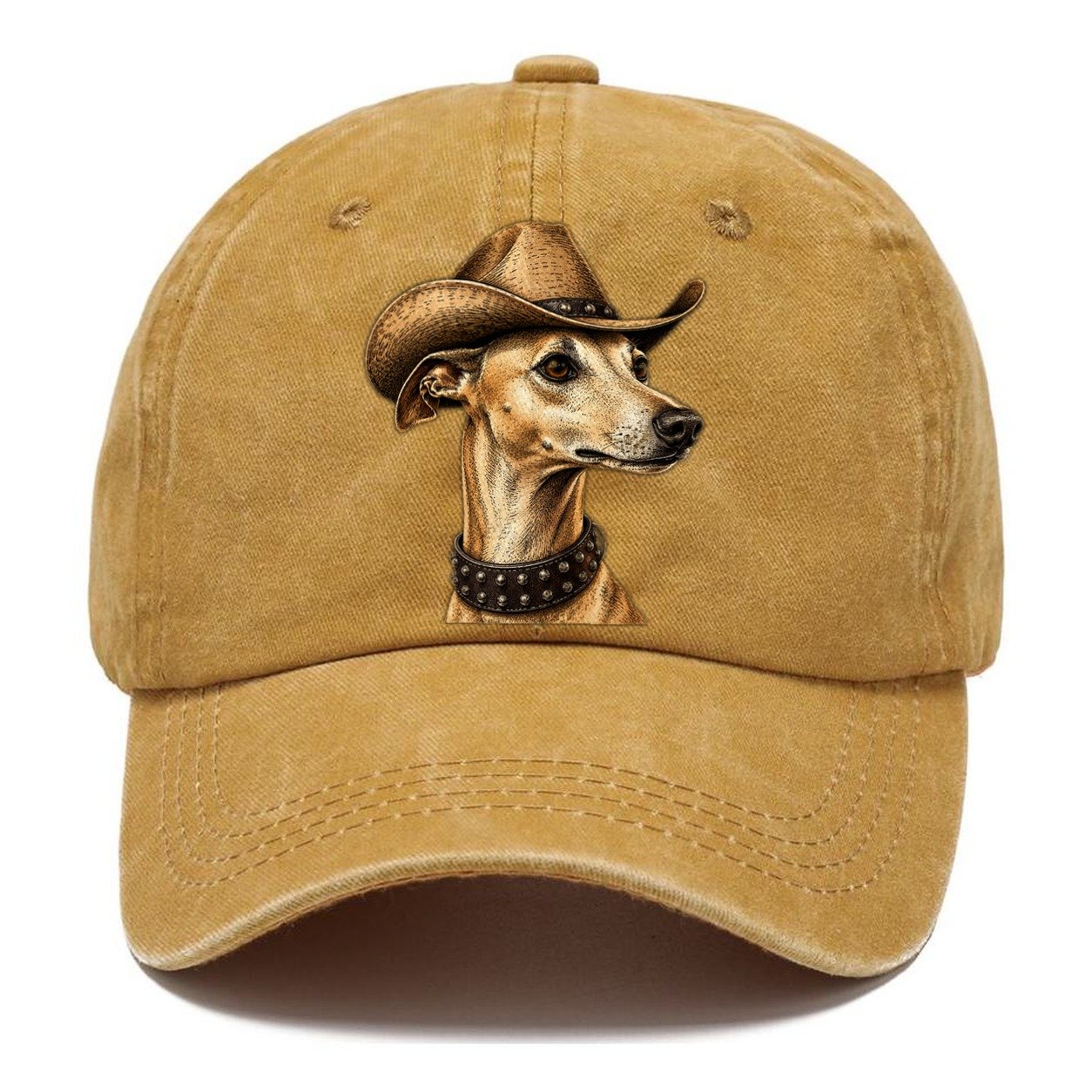 Cowboy Fawn Whippet Classic Cap – Golden Harvest