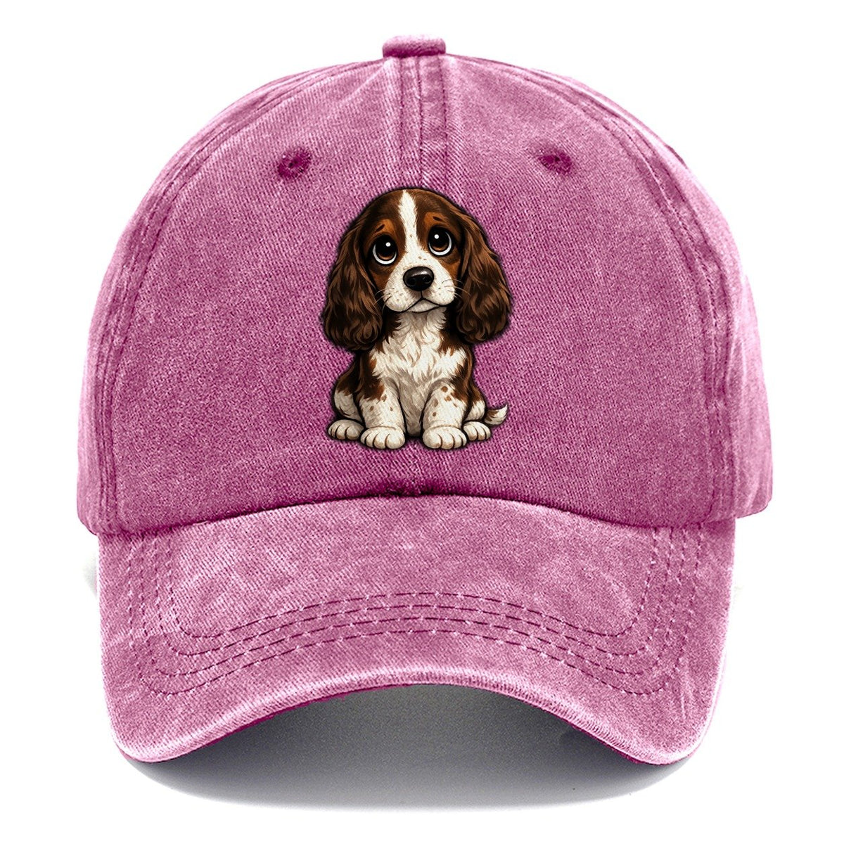 English Springer Spaniel Sitting Sweetheart Classic Cap – Dusty Rose