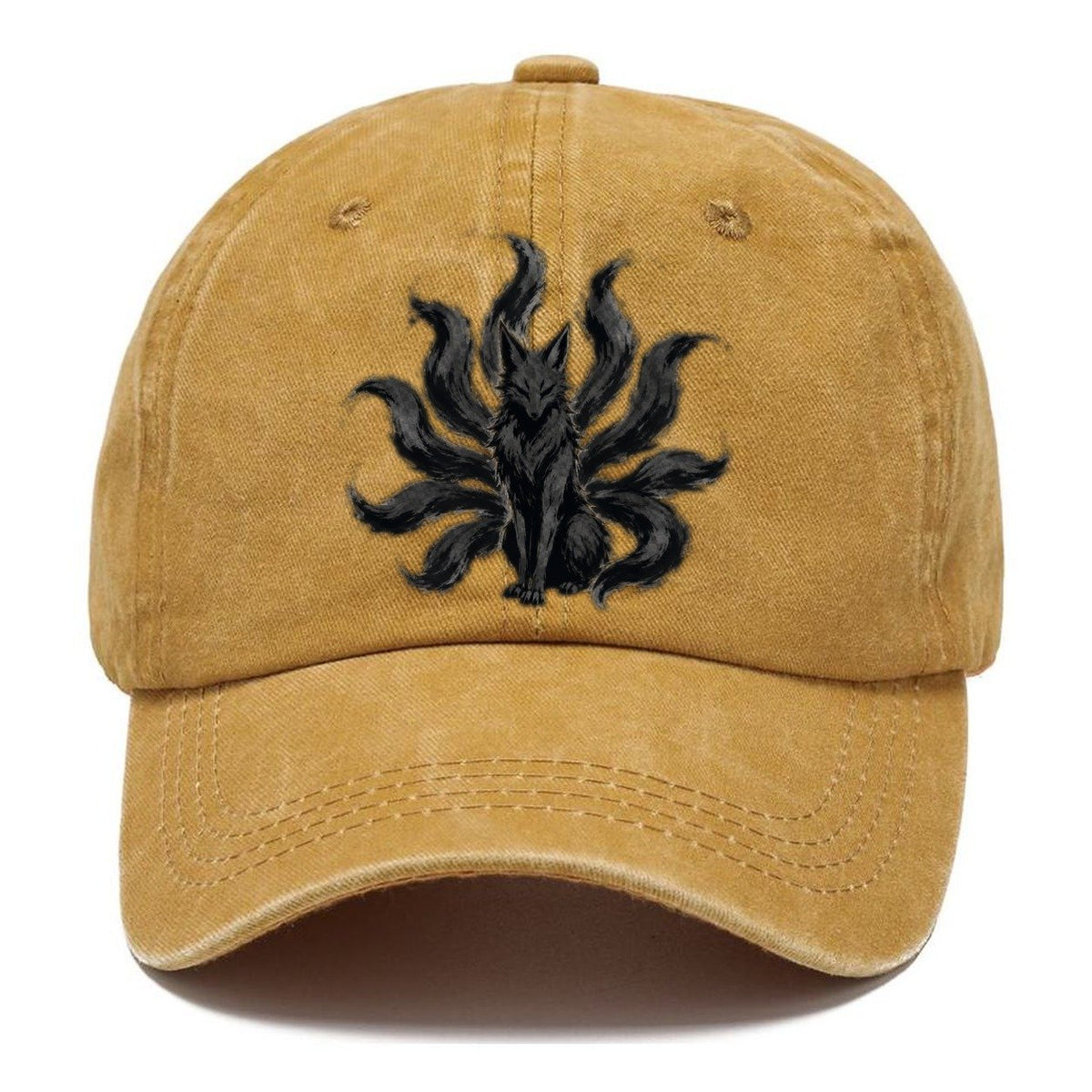 Kitsune Gestural Markings Classic Cap – Golden Harvest