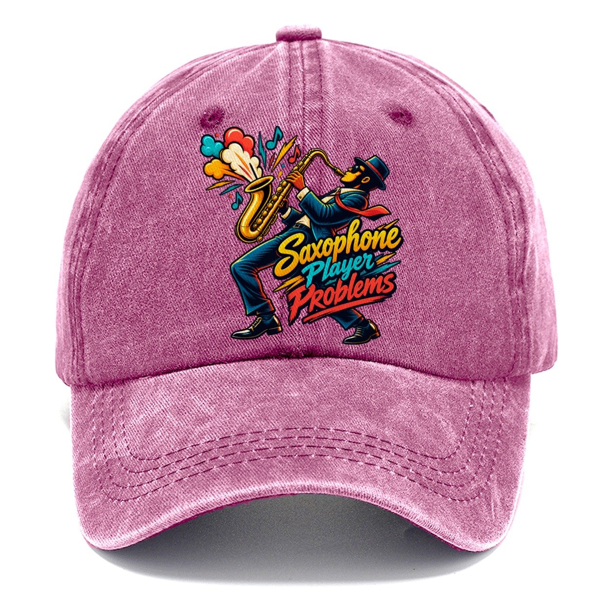 Saxophone Player Problems Music Instruments Classic Cap – Dusty Rose