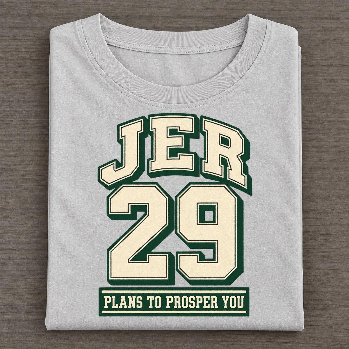 Jeremiah 29 Varsity Chapel Varsity Classic T-shirt – Grey