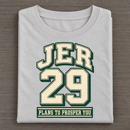 Jeremiah 29 Varsity Chapel Varsity Classic T-shirt – Grey