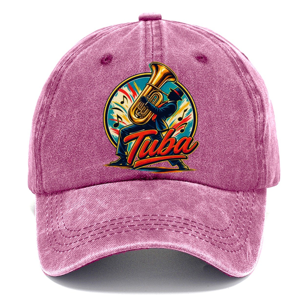 Tuba Crest Music Instruments Classic Cap – Dusty Rose
