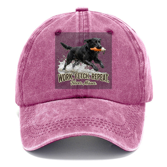 Work Fetch Repeat Classic Cap – Dusty Rose