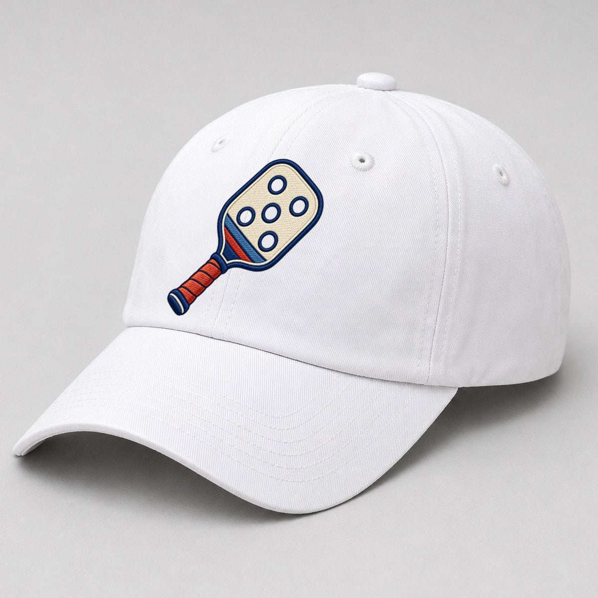 White — angle view