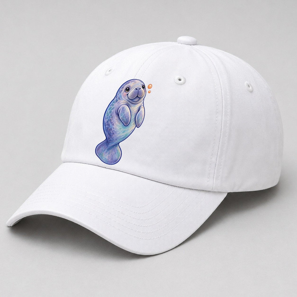 White — angle view