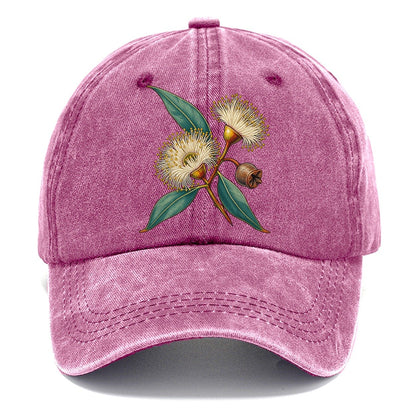 Tasmania Blue Gum Blossom And Capsule Australia Cultural Icons Classic Cap – Dusty Rose