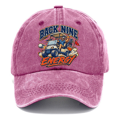 Back Nine Energy Golf Life Classic Cap – Dusty Rose