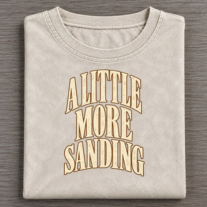 A Little More Sanding Character Club Vintage T-shirt – Off White