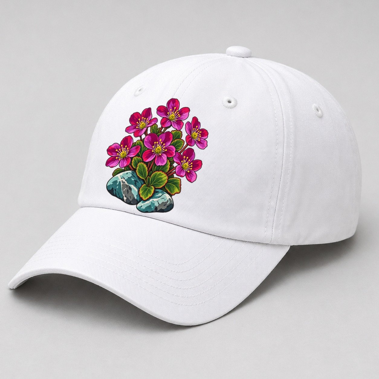White — angle view