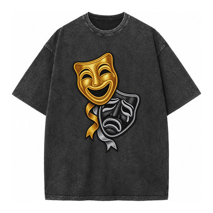 Broadway Masks Vintage T-shirt – Black
