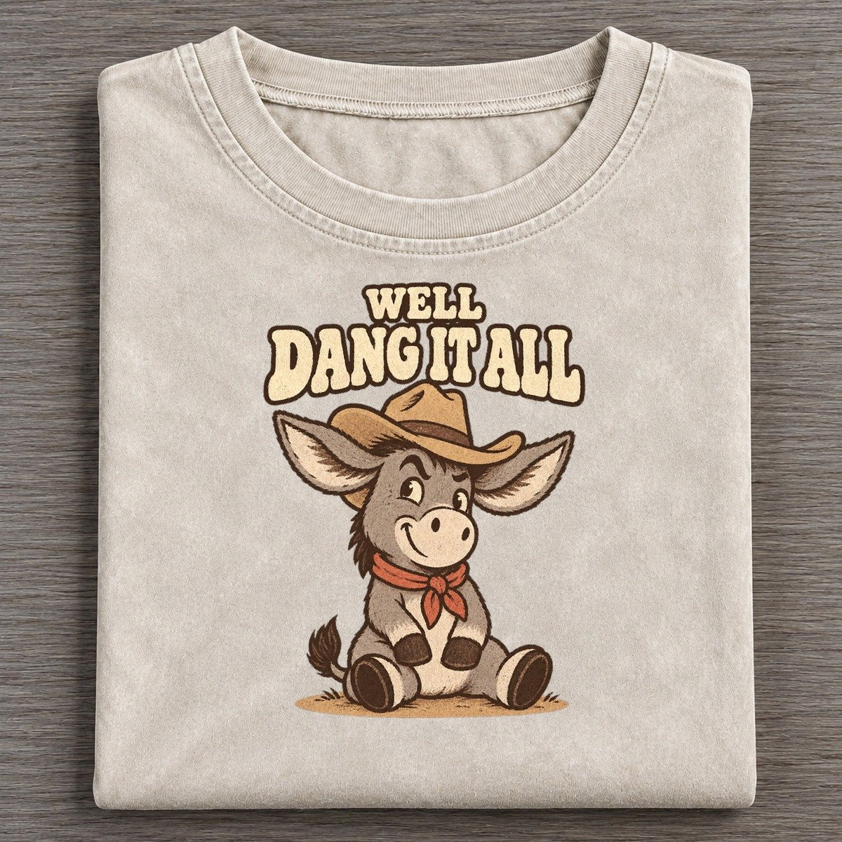Well Dang Well I Declare Vintage T-shirt – Off White