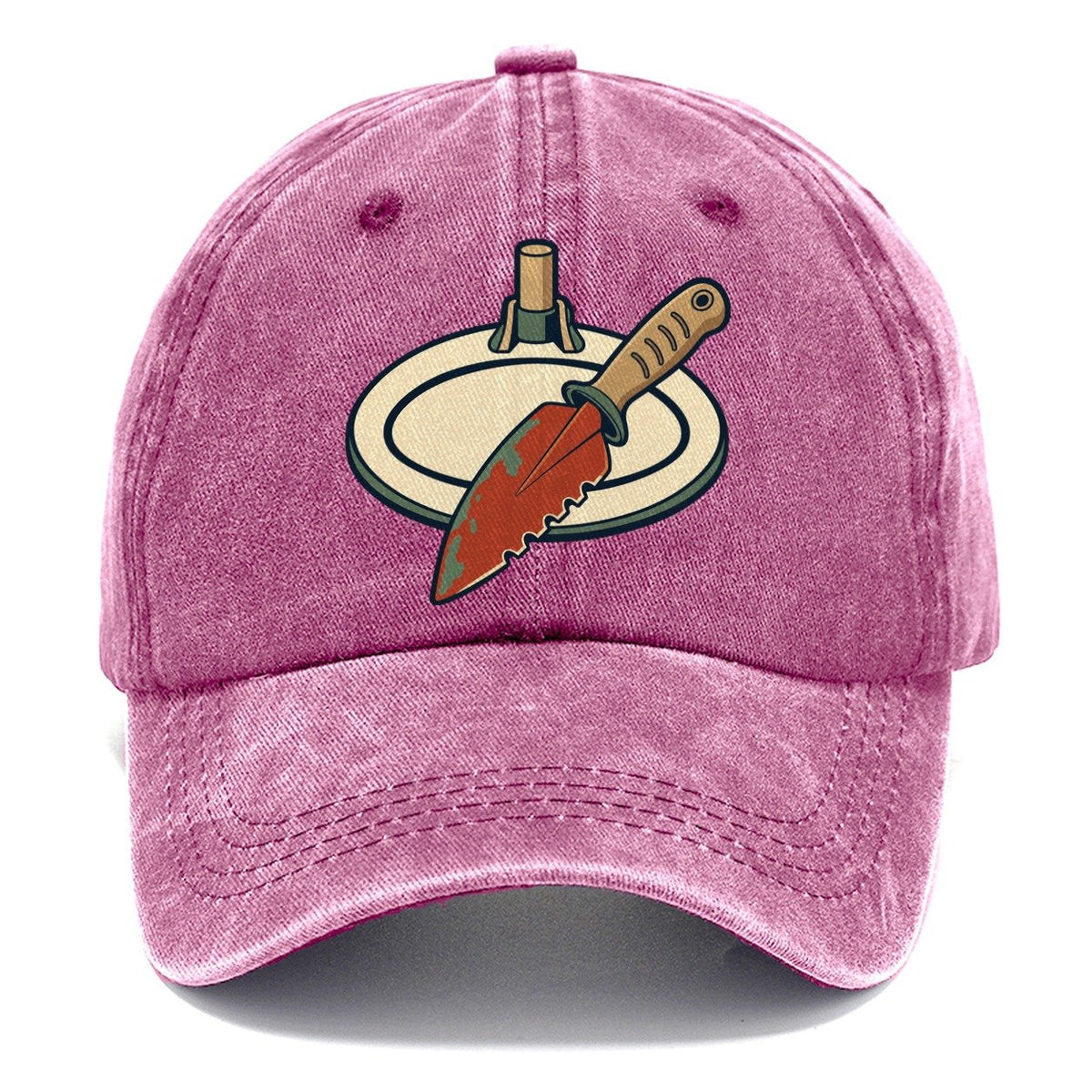 Coil And Trowel Treasure Hunting Classic Cap – Dusty Rose