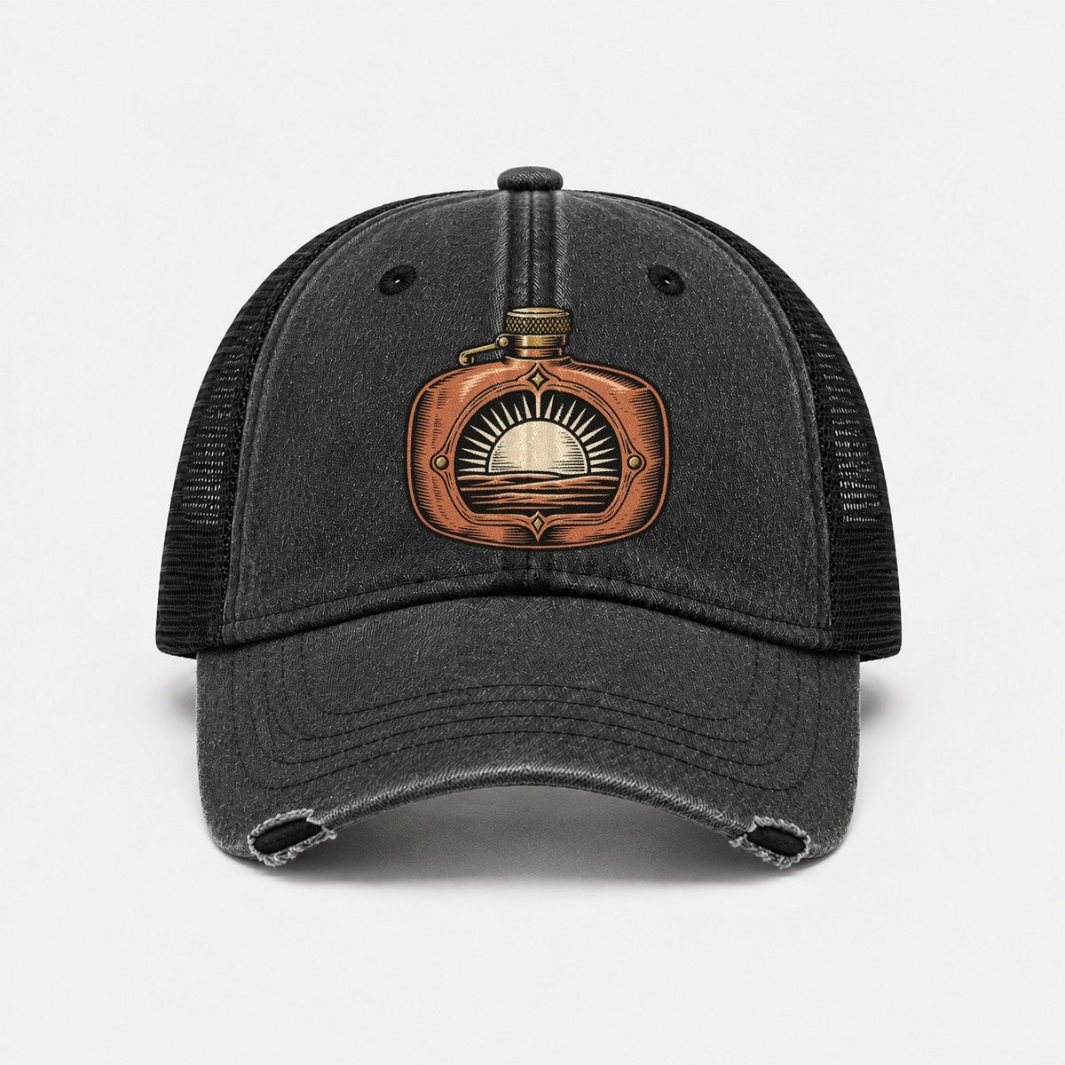 Black — front view