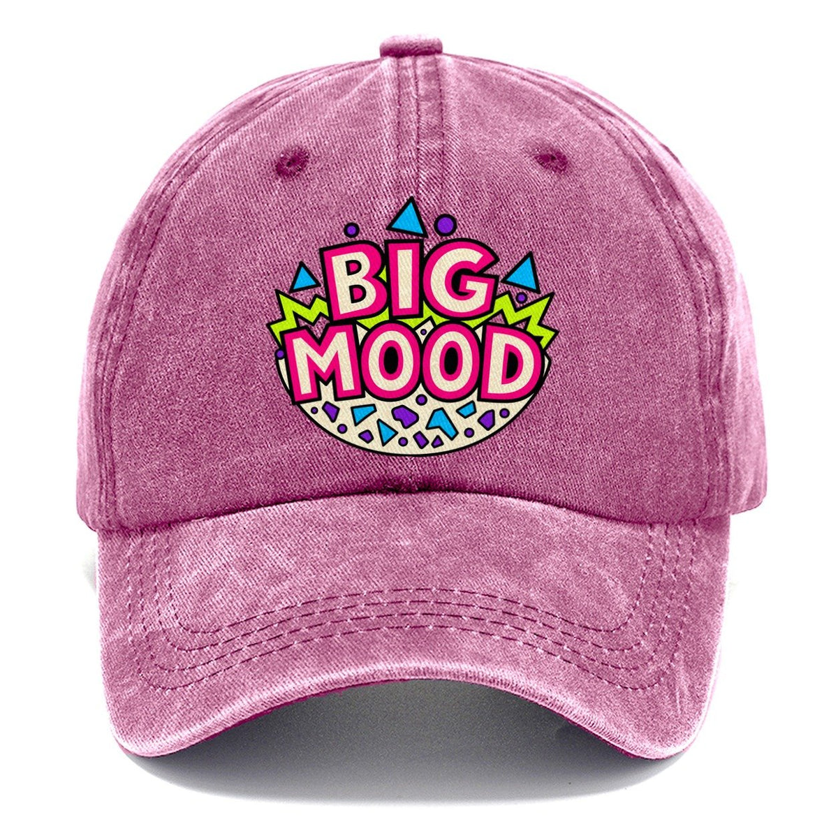 Big Mood Crazy Styles Classic Cap – Dusty Rose
