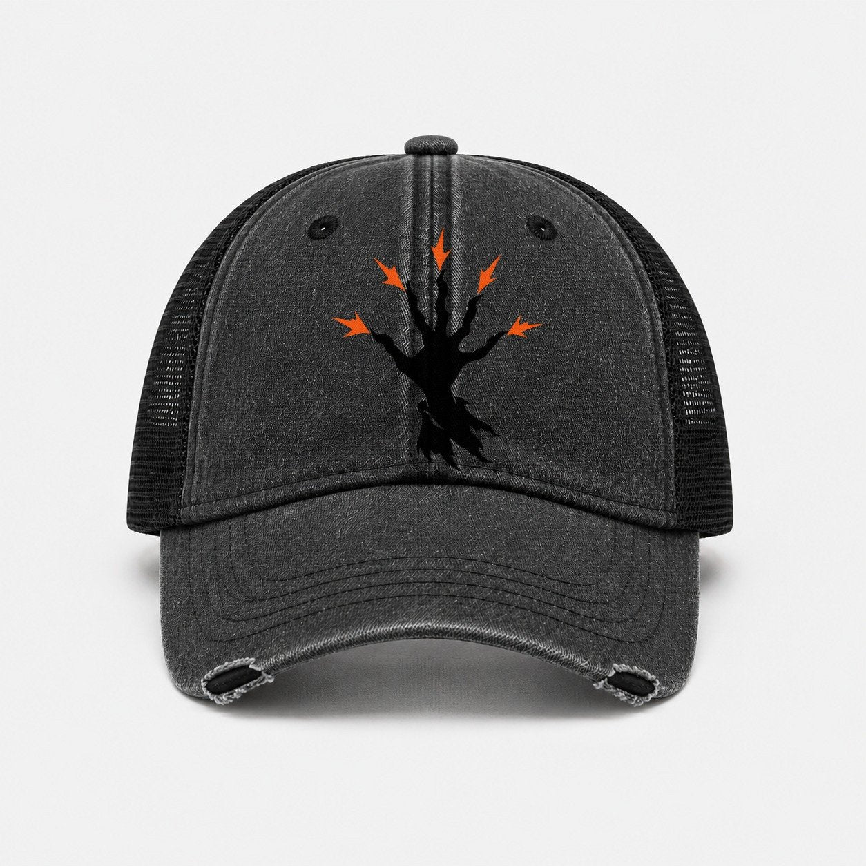 Black — front view