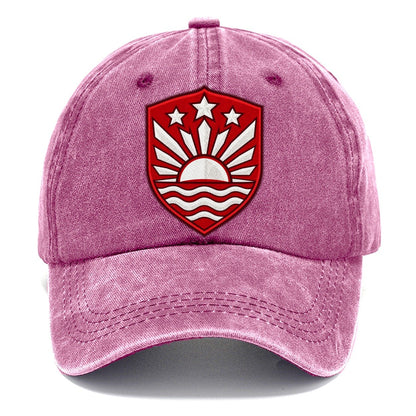 Latvia Minimal Emblem Country Logos Classic Cap – Dusty Rose