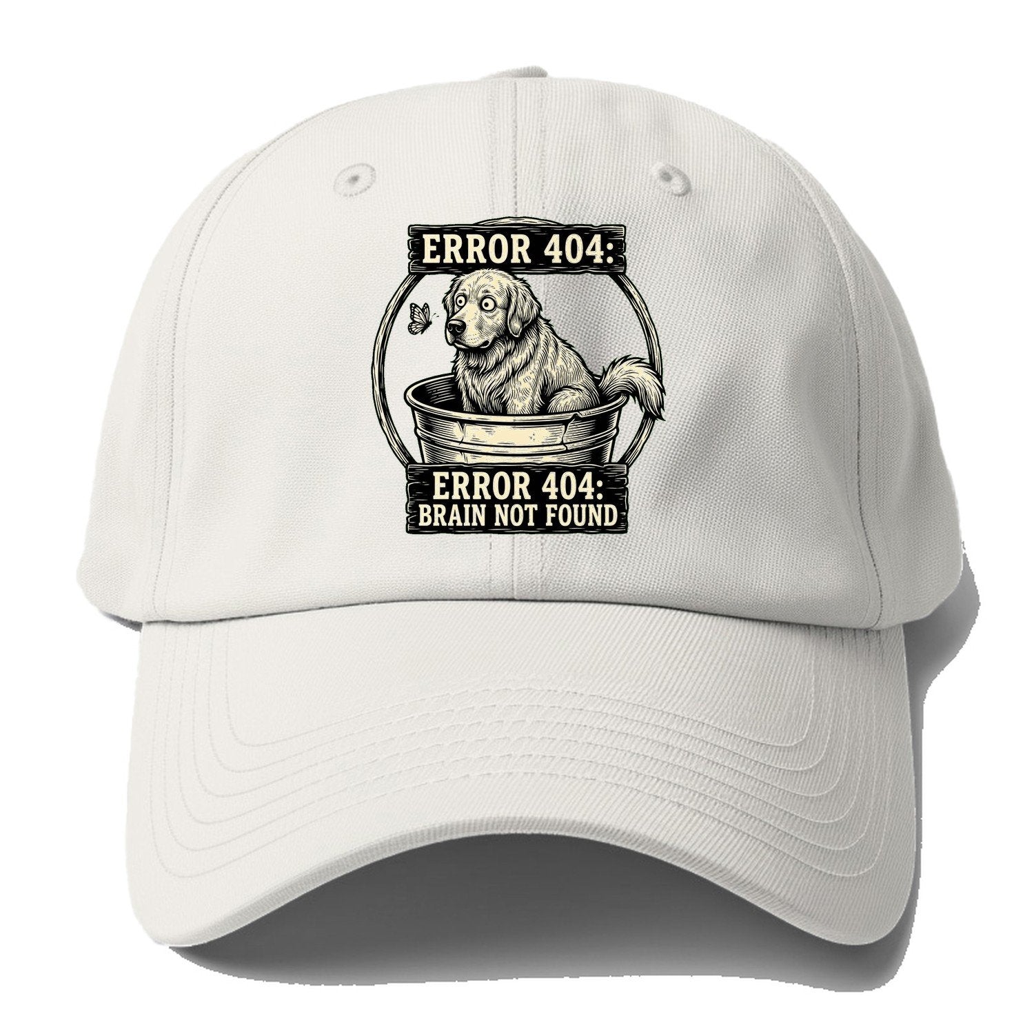 Error 404 Baseball Cap – Off White