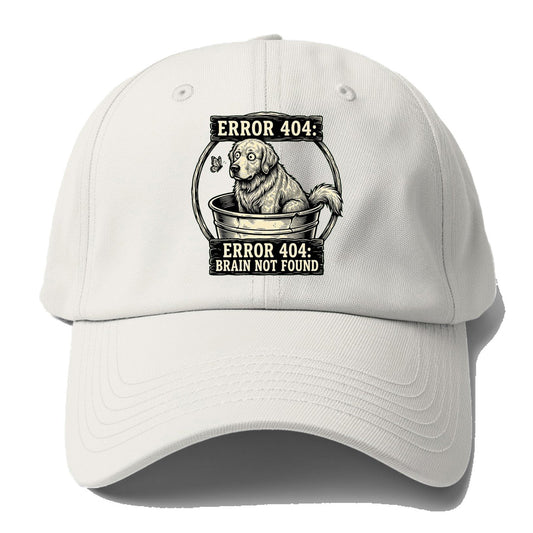 Error 404 Baseball Cap – Off White