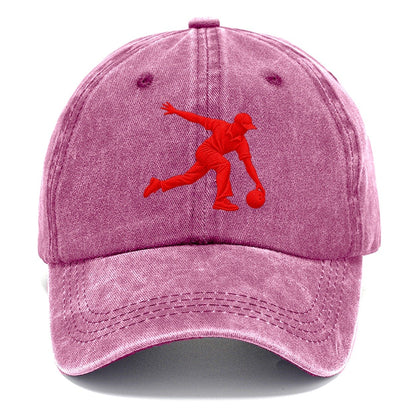 Bowling Hook Release Micro Motion Mark Classic Cap – Dusty Rose