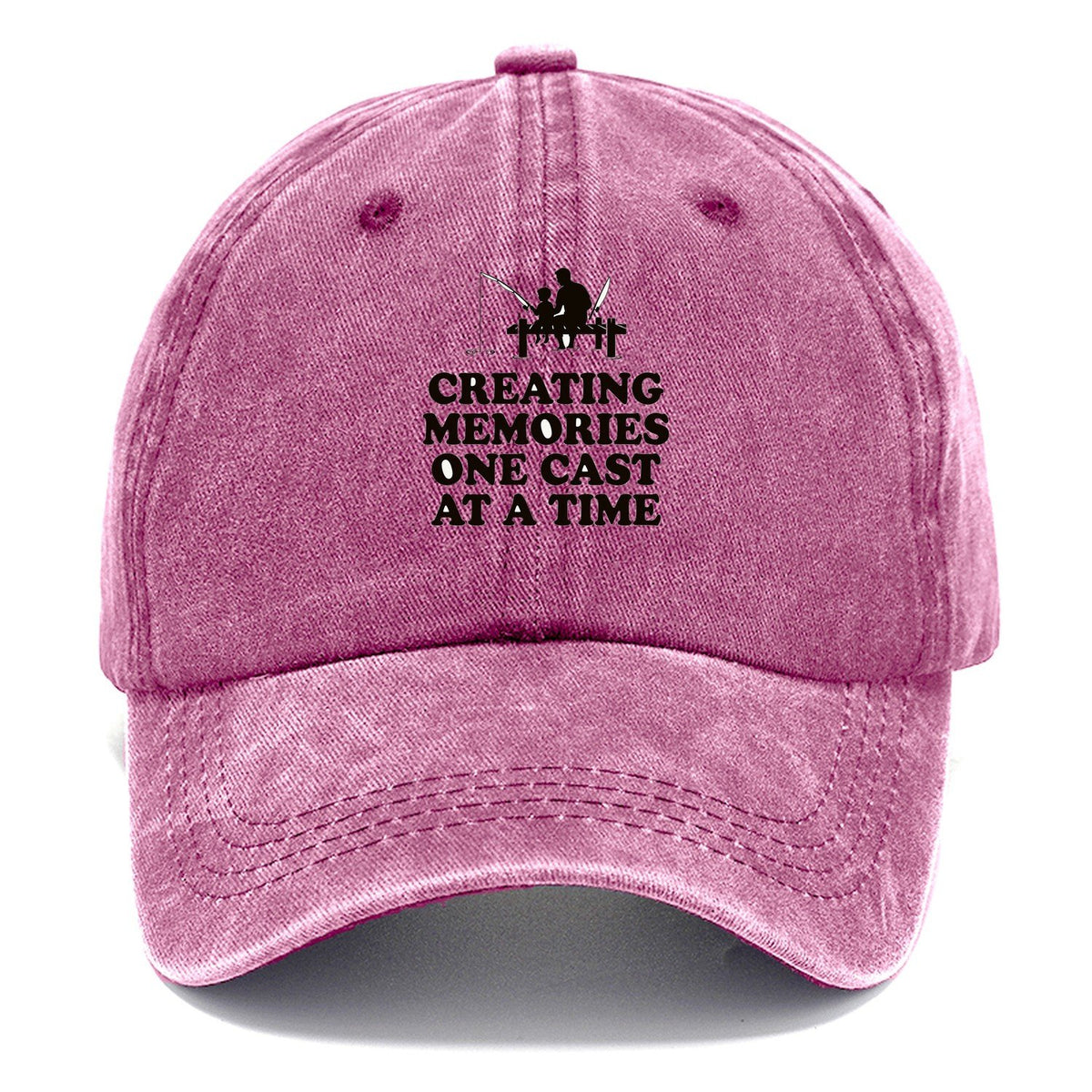 Creating Memories One Cast At A Time Classic Cap – Forest Mist