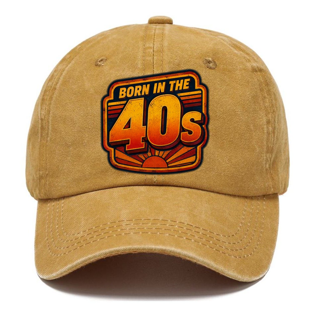 Born In The 40s Classic Cap – Golden Harvest