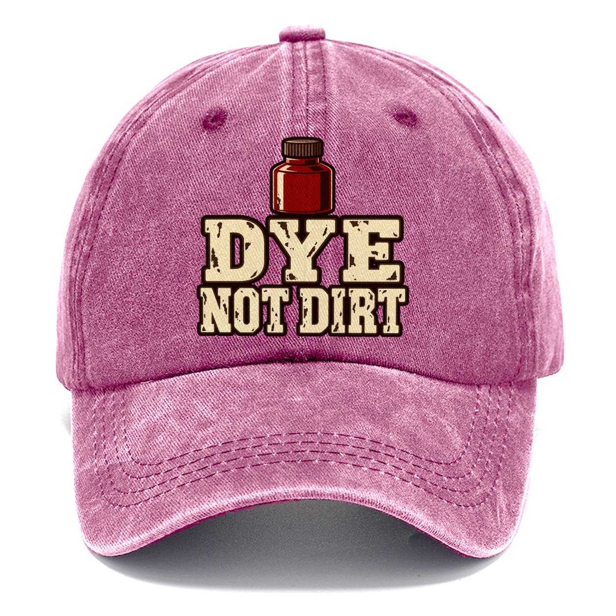 Dye Not Dirt Leathercraft Classic Cap – Dusty Rose