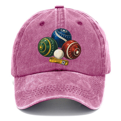 Lawn Bowls And White Jack Australia Cultural Icons Classic Cap – Dusty Rose